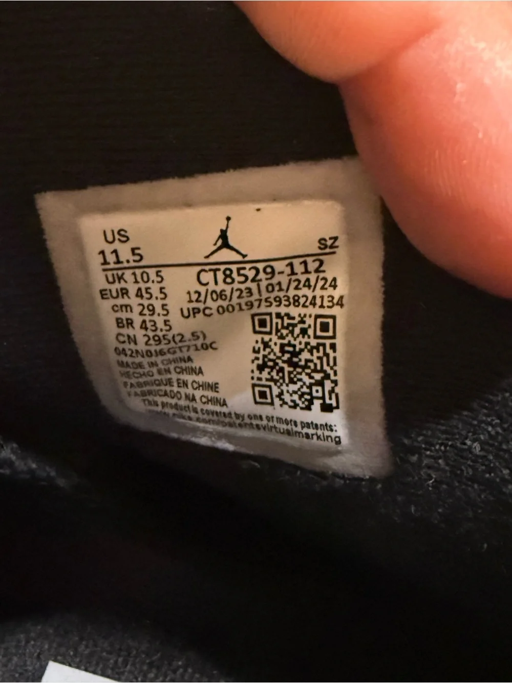 Jordan White and Black High-Top Sneakers   Reverse Oreos